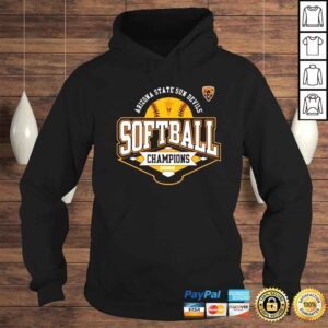 Hoodie Arizona State Sun Devils Fanatics 2022 PAC12 Softball Regular Season Champions shirt