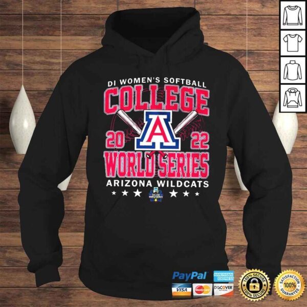 Arizona Wildcats D1 Softball Womens College World Series shirt - Image 4