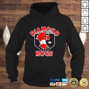 Hoodie Arkansas Diamond Hogs Vintage shirt