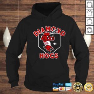 Hoodie Arkansas Razorback Diamond Hogs shirt