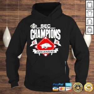 Hoodie Arkansas Razorbacks Sec Champions 2022 Shirt