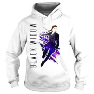 Hoodie Avengers Endgame Black Widow Galaxy Painted Graphic shirt