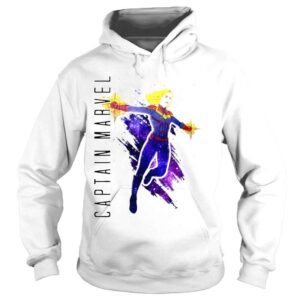 Hoodie Avengers Endgame Captain Marvel Galaxy Paint Graphic shirt