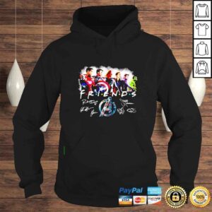 Hoodie Avengers Friends signatures shirt