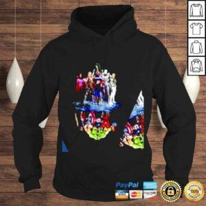 Hoodie Avengers Phase 3 and phase 4 water reflection mirror shirt