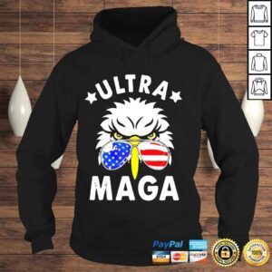 Hoodie Bald eagle American flag we the people ultra maga patriotic shirt