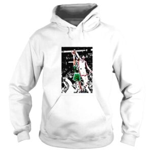 Hoodie Bam Adebayo Block On Jayson Tatum Poster TShirt