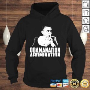 Hoodie Barack Obama Obamanation Abomination shirt