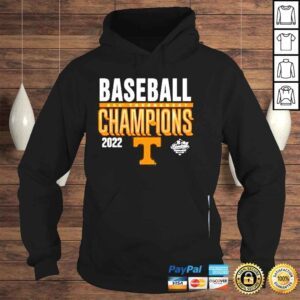 Hoodie Baseball Tennessee sec championship 2022 shirt