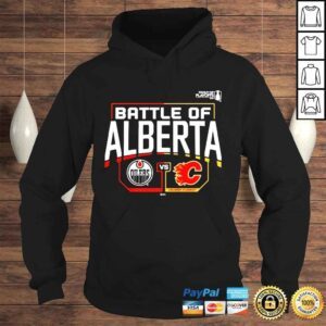 Hoodie Battle Of Alberta Edmonton Oilers vs Calgary Flames Shirt