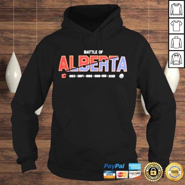 Battle Of Alberta NHL Stanley Cup Playoffs 2022 Shirt - Image 4