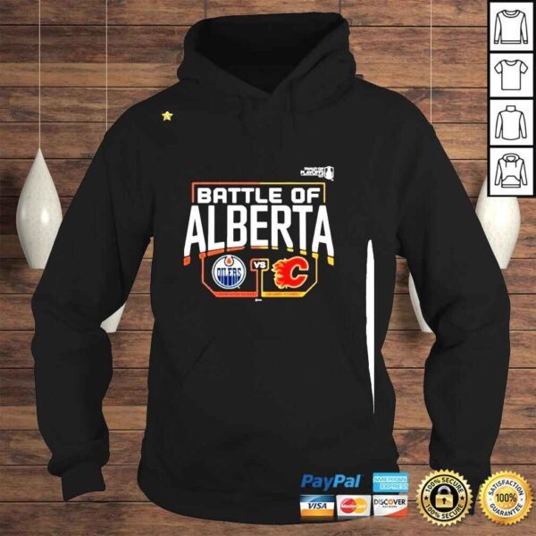 Battle of Alberta Stanley Cup Playoffs 2022 shirt - Image 4