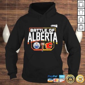 Hoodie Battle of alberta stanley cup playoffs shirt