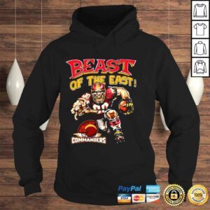 Hoodie Beast of the east Washington Commanders shirt