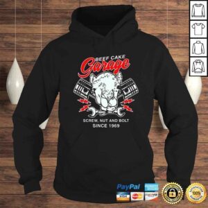 Hoodie Beef Cake Garage Screw Nut And Bolt Since 1969 TShirt