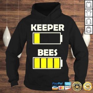 Hoodie Beekeepers funny battery charger shirt