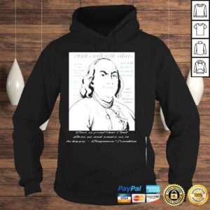 Hoodie Benjamin franklin shirt