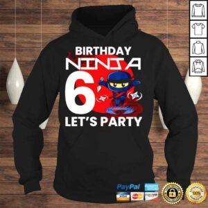 Hoodie Birthday Ninja Ninjas Karate WarriorShirt Shirt