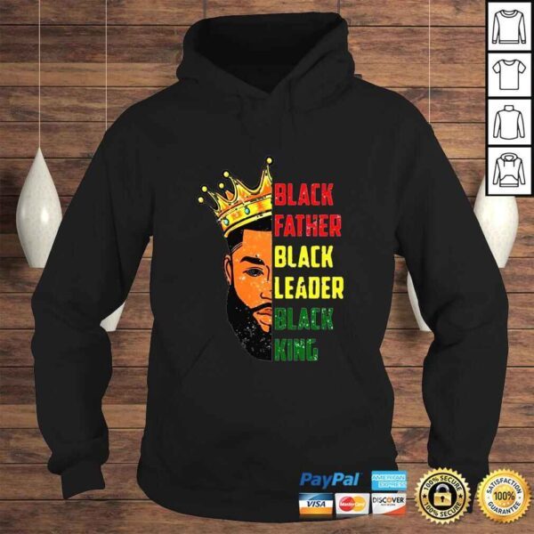 Black King African American Natural Afro shirt - Image 4