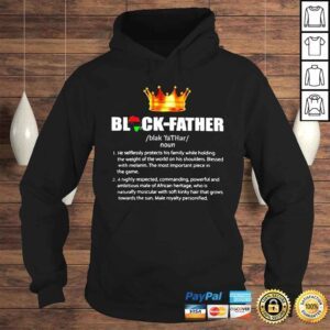 Hoodie Black father he selflessly protects his family while holding the weight of the world shirt