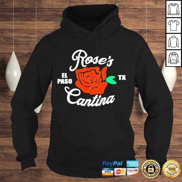 Blackthroated Mercantile Merch Roses El Paso Cantina Shirt - Image 4