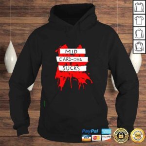 Hoodie Blake Christian Mid Cardona Sucks shirt