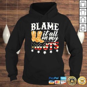 Hoodie Blame it all on my roots shirt