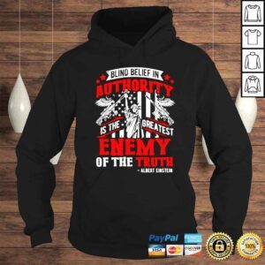 Hoodie Blind Belief In Authority shirt