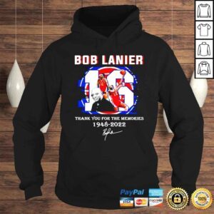 Hoodie Bob Lanier thank you for the memories 1948 2022 signature shirt