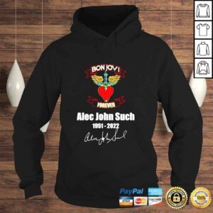 Hoodie Bon Jovi forever Alec John Such 1951 2022 signature shirt