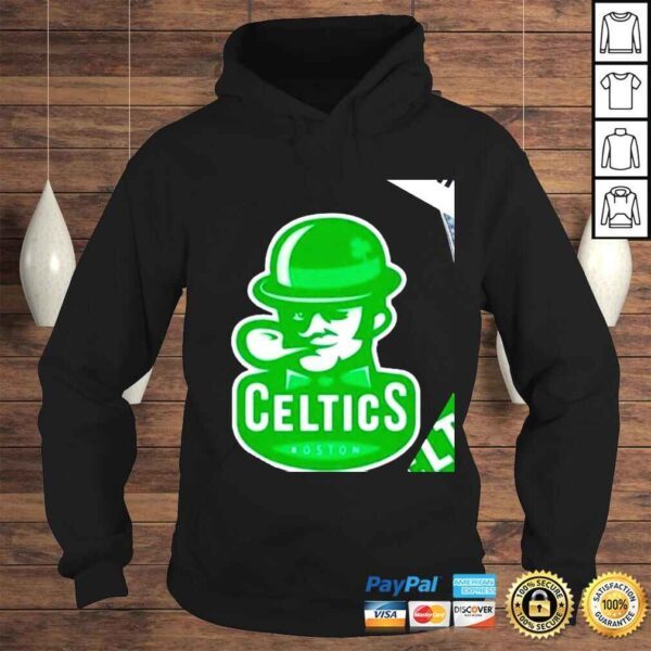 Boston Celtics Leprechaun logo shirt - Image 4