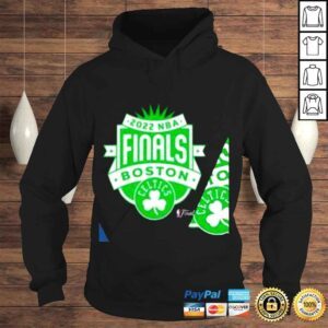 Hoodie Boston Celtics Sportiqe 2022 NBA Finals Crest Comfy logo shirt