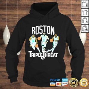 Hoodie Boston Celtics Triple Threat 2022 Shirt