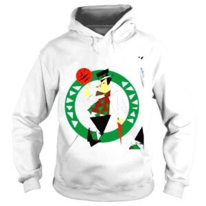 Hoodie Boston Celtics logo NBA X Naturel logo shirt