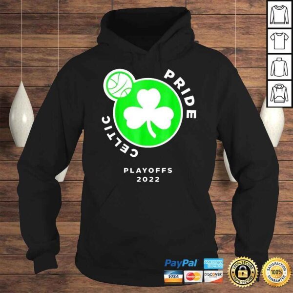 Boston Playoffs 2022 Celtic Pride TShirt - Image 4