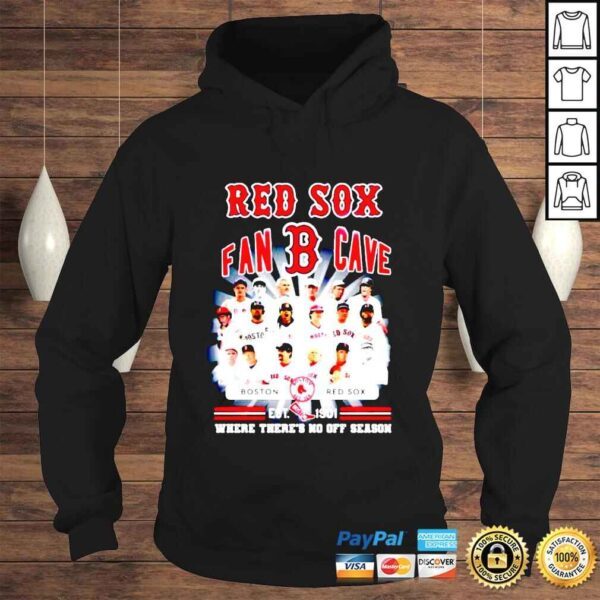 Boston Red Sox Est 1901 where theres no off season shirt - Image 4