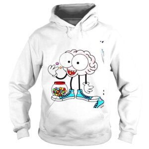 Hoodie Brain eating candy shirt