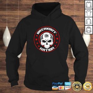 Hoodie Breakout nation skull BN shirt