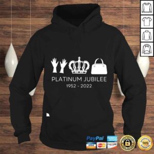 Hoodie British Queen Platinum Jubilee 1952 – 2022 70th Anniversary shirt