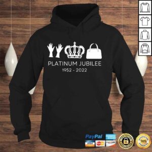 Hoodie British queen platinum jubilee 1952 2022 70th anniversary shirt