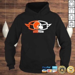 Hoodie Brown Cleveland browns legend local phrase performance shirt