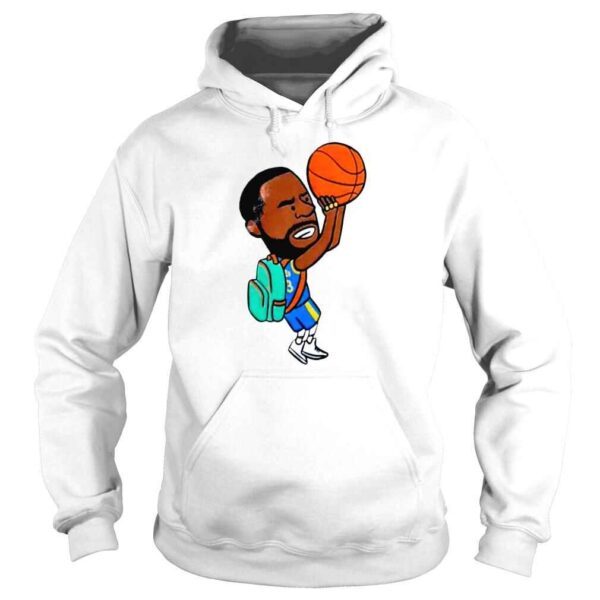 Buckets Draymond Green Wearing A Backpack TShirt - Image 4