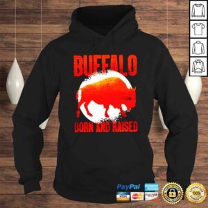 Hoodie Buffalo Born And Raised TShirt