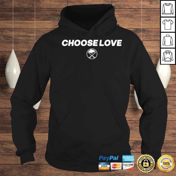 Buffalo Sabres Choose Love Shirt - Image 4