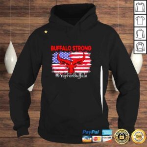 Hoodie Buffalo Strong Pray For Buffalo American flag shirt