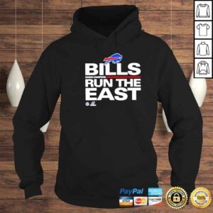 Hoodie Buffalo bills divison champions run the east rugby shirt