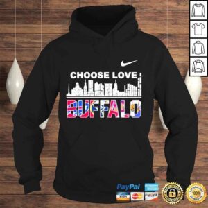 Hoodie Buffalo city team player choose love signature shirt