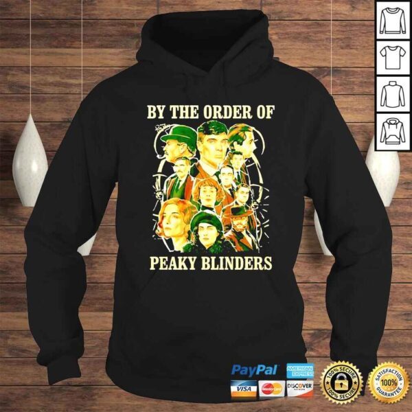 By the order of Peaky Blinders signatures shirt - Image 4