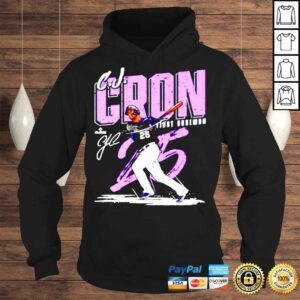 Hoodie CJ Cron Colorado Chisel Baseball Signatures Shirt