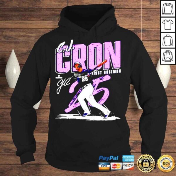 CJ Cron Colorado Chisel Baseball Signatures Shirt - Image 4